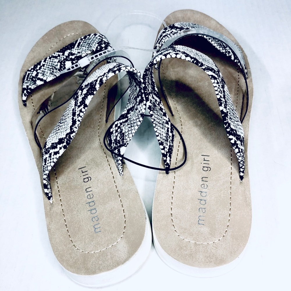 Madden Girl python skin sandals - Picture 6 of 7